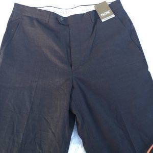 Men dress pants virgin wool